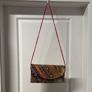 Multicolor Embroidered Women's Bag